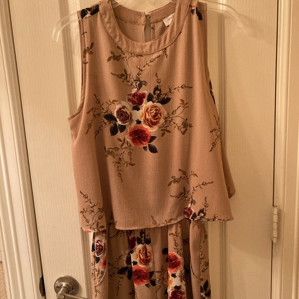 Tan Romper